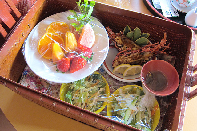 海の湯宿 花しぶきの日帰り貸切温泉!食事が豪華だし赤ちゃんもOKだった♪