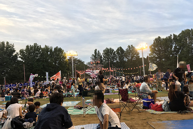 四街道ふるさと祭り屋台や花火の混雑を写真で解説！何時までに行く？