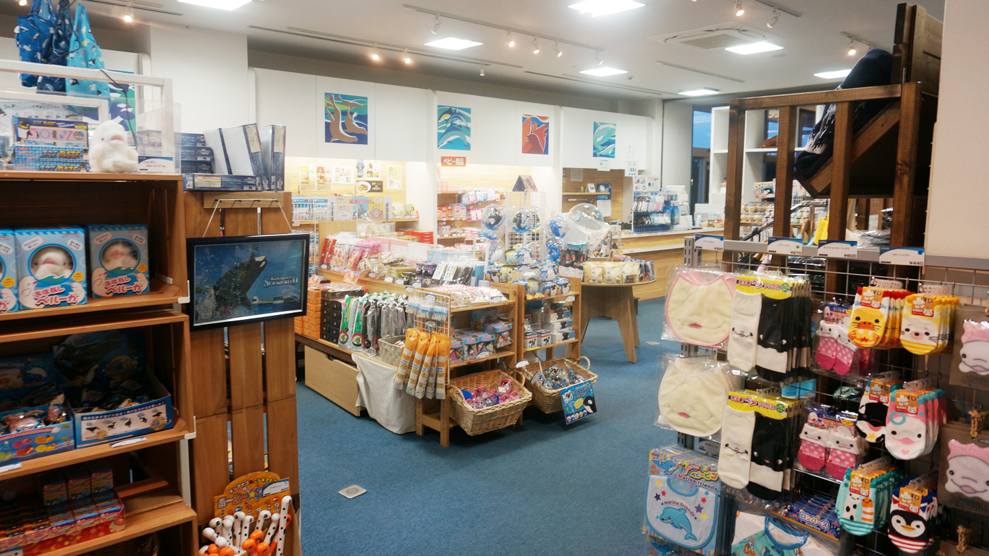 鴨川シーワールドホテルの売店。赤ちゃん連れこそ泊まらにゃ損！客室やバイキング＆大浴場も子供に優しいサービス満載だった！