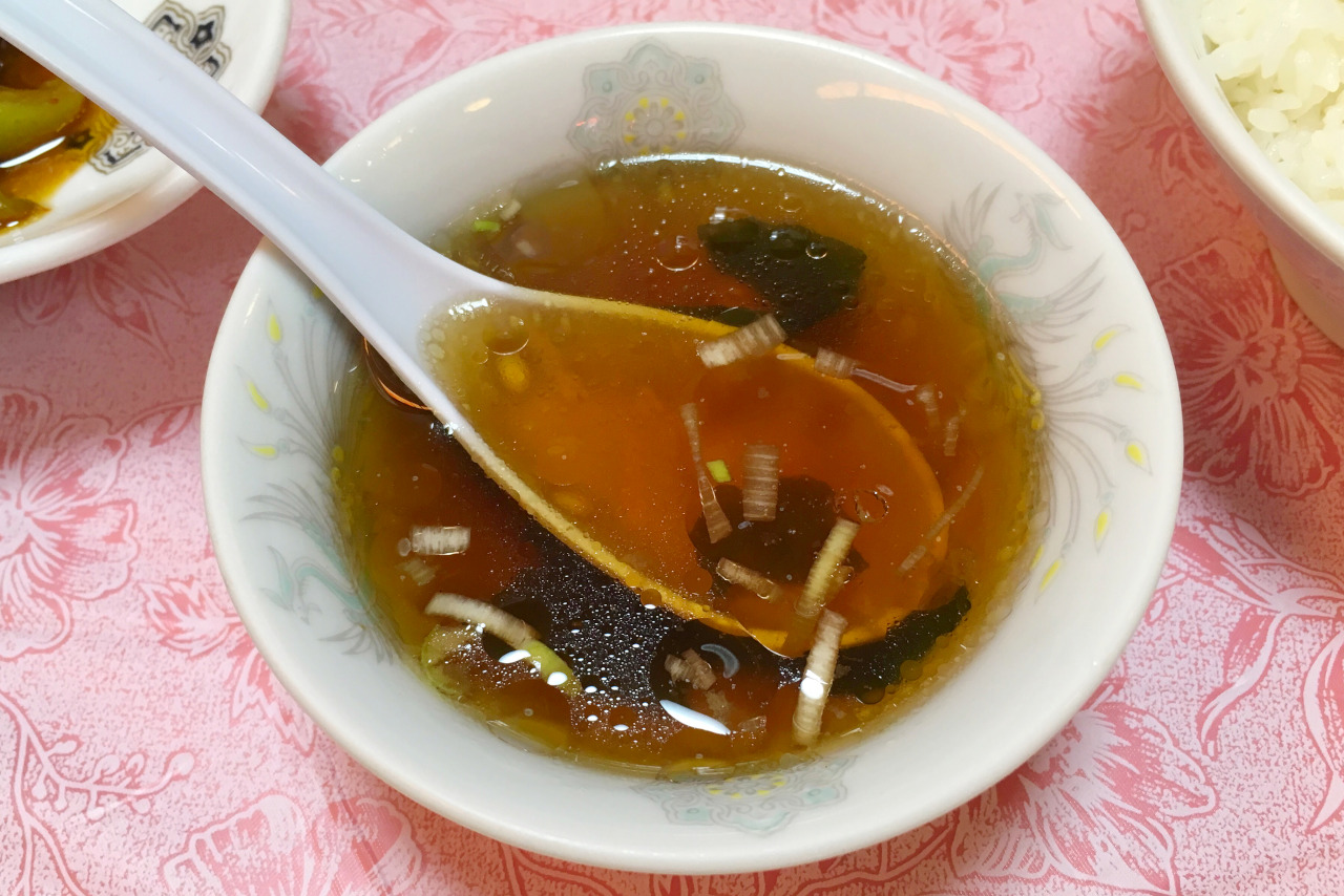 中央区都町の永楽亭はちゃんぽん以外こそ食べたい！ナスのカラシ炒めが驚愕の美味しさだった