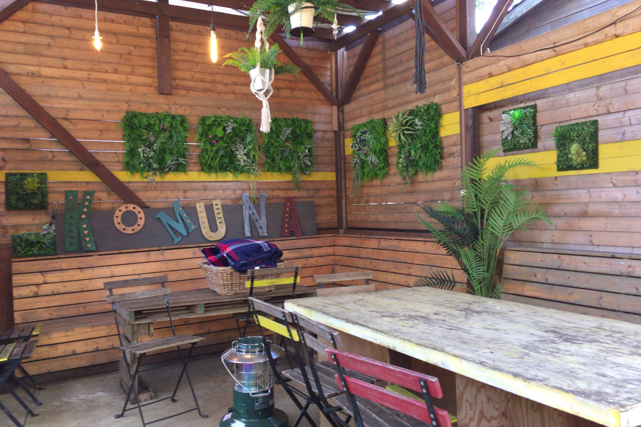 椿森コムナはテント利用で冬でもあったか！アウトドア体験のできるキャンプ場のようなカフェスペース