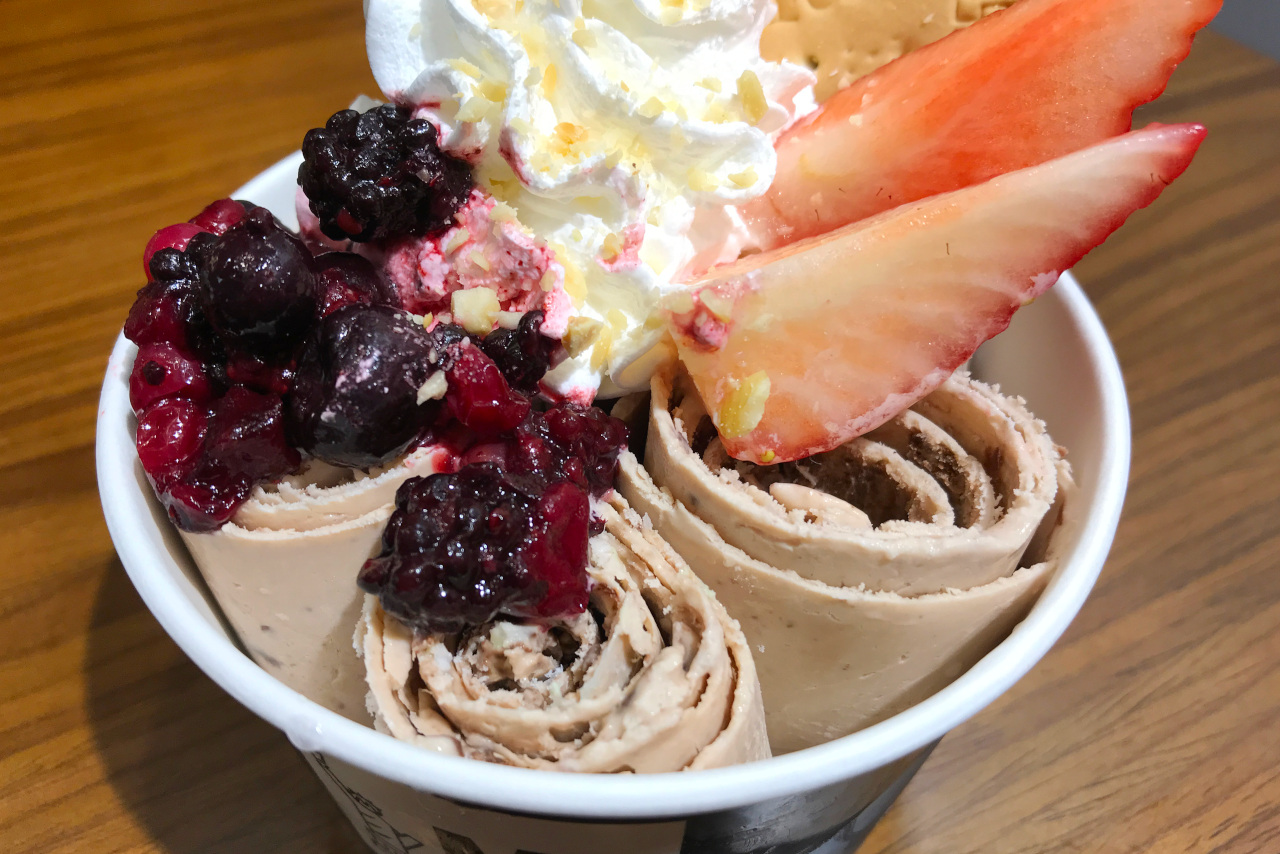 ペリエ千葉にマンハッタンロールアイスクリームが上陸してるぞ!インスタ映え必至なぐうかわロールアイスが千葉でも食べられるなら行くっきゃない