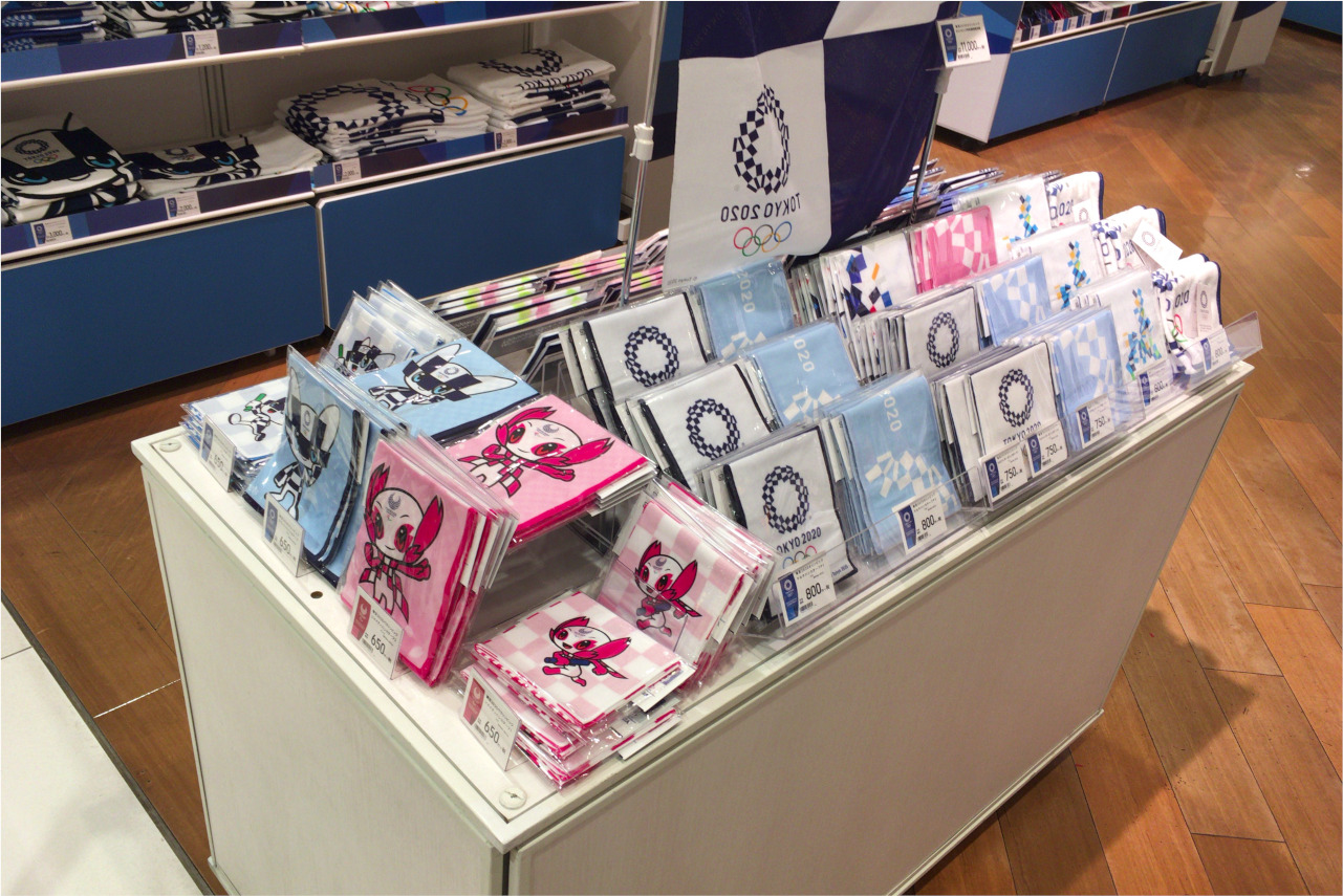 イオンモール幕張の2020オリンピック公式グッズショップは千葉県最大!オフィシャルオンラインショップでは買えないあの商品も