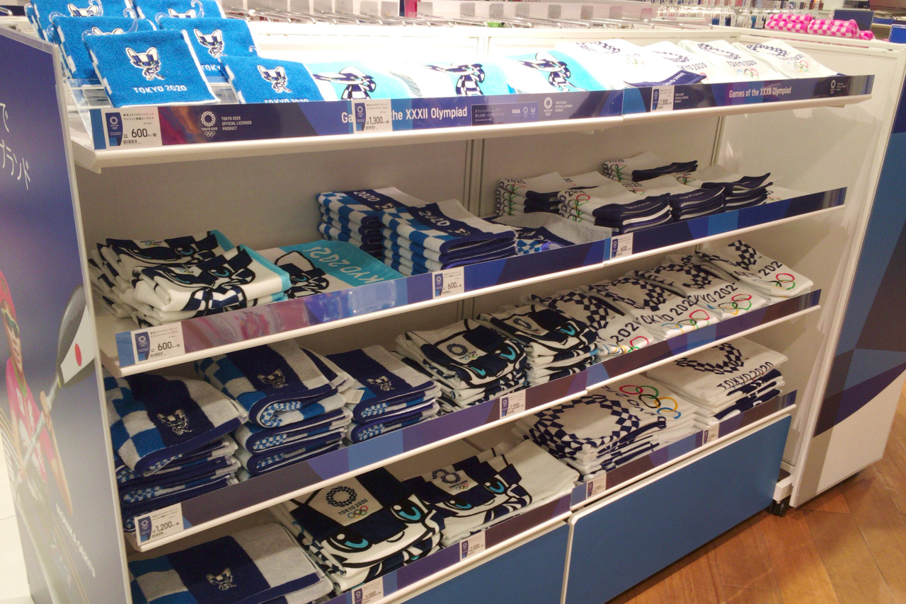 イオンモール幕張の2020オリンピック公式グッズショップは千葉県最大!オフィシャルオンラインショップでは買えないあの商品も