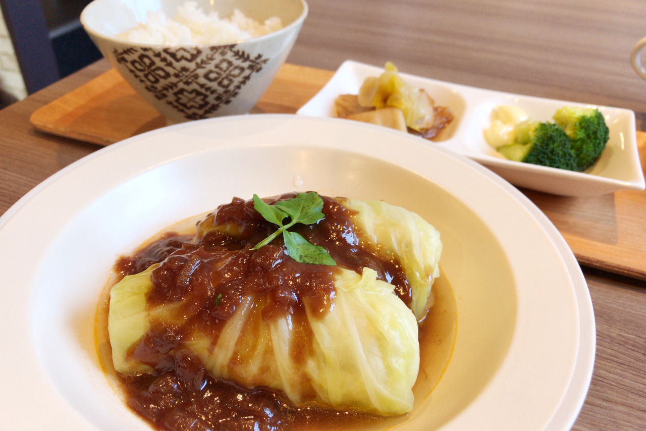 市役所前駅近くのキッチンリベール 限定15食のロールキャベツはふんわりトロトロでクオリティも満足度も高かった!