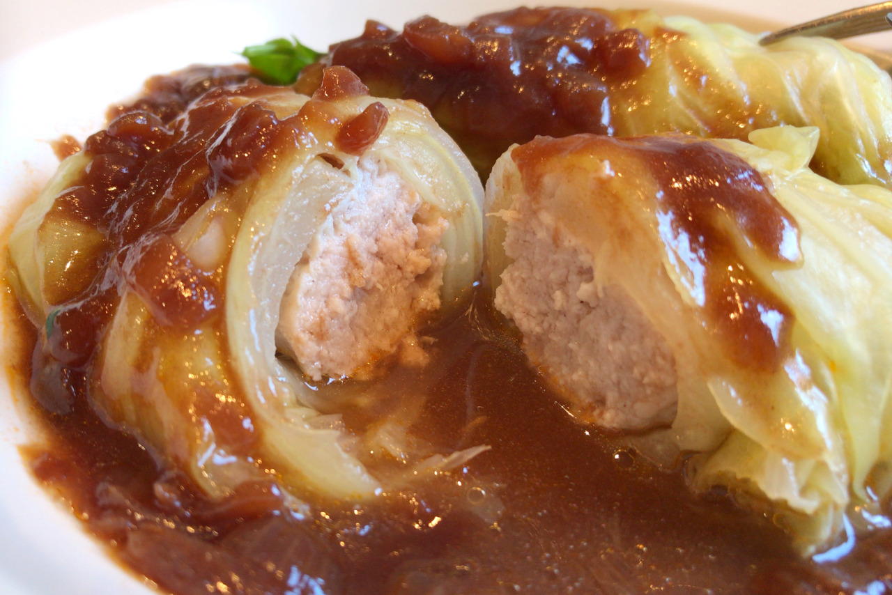 市役所前駅近くのキッチンリベール 限定15食のロールキャベツはふんわりトロトロでクオリティも満足度も高かった!