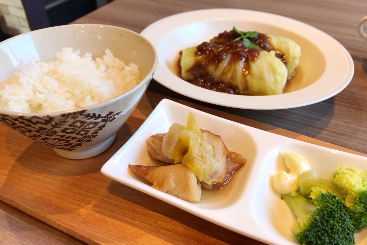 市役所前駅近くのキッチンリベール 限定15食のロールキャベツはふんわりトロトロでクオリティも満足度も高かった!