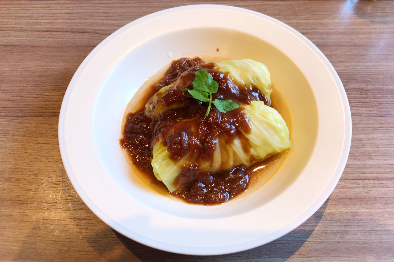 市役所前駅近くのキッチンリベール 限定15食のロールキャベツはふんわりトロトロでクオリティも満足度も高かった!