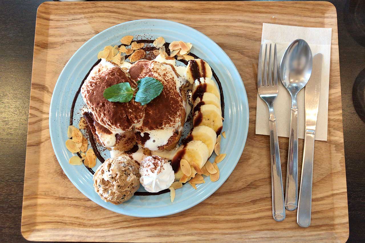 都賀駅前 Cafe食堂ハイダウェイ ティラミス好きに教えたい自家製マスカルポーネクリームの豆乳フレンチトーストが美味しすぎる