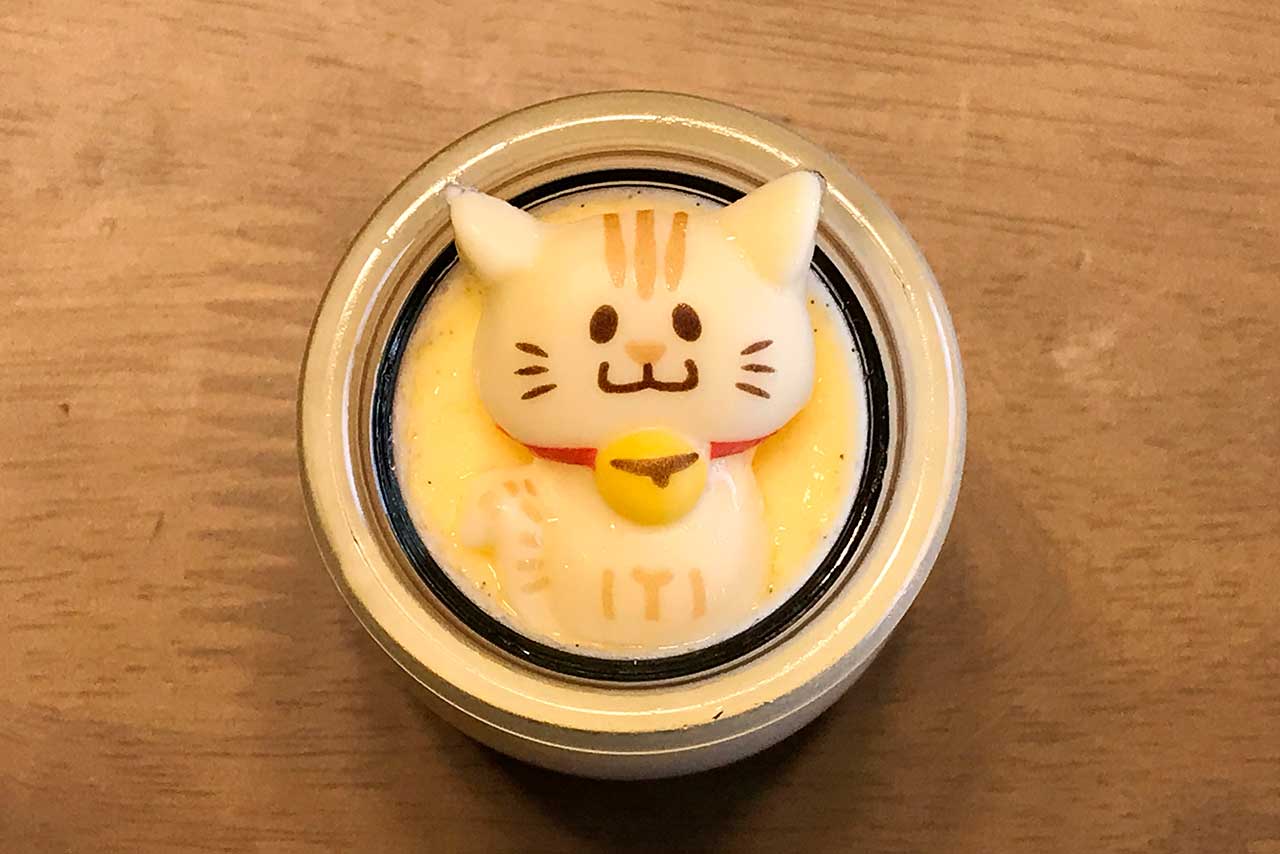 四街道IZUMINOの看板商品ねこたまプリンがしょいか〜ごで買える!可愛いだけじゃない素朴で味わい深いハイレベルプリン