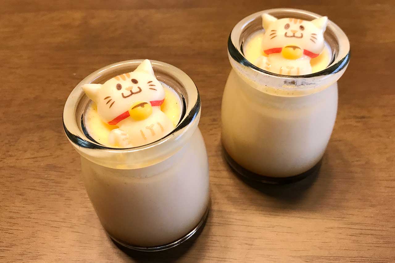 四街道IZUMINOの看板商品ねこたまプリンがしょいか〜ごで買える!可愛いだけじゃない素朴で味わい深いハイレベルプリン