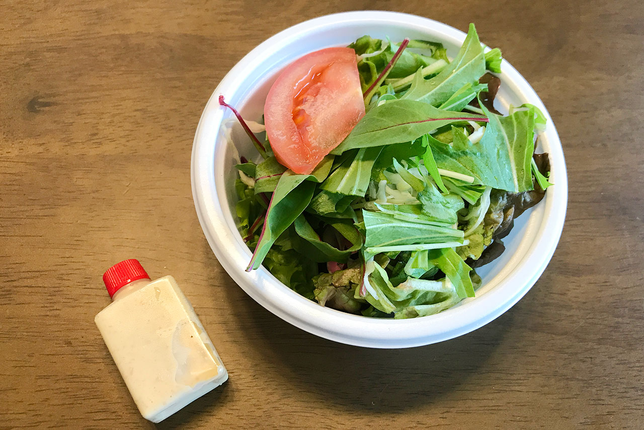 お座敷ダイニングカフェ醍醐もテイクアウトを開始!絶品ハンバーグ弁当を持ち帰ったらあの伝説のドレッシングが付いていて発狂した