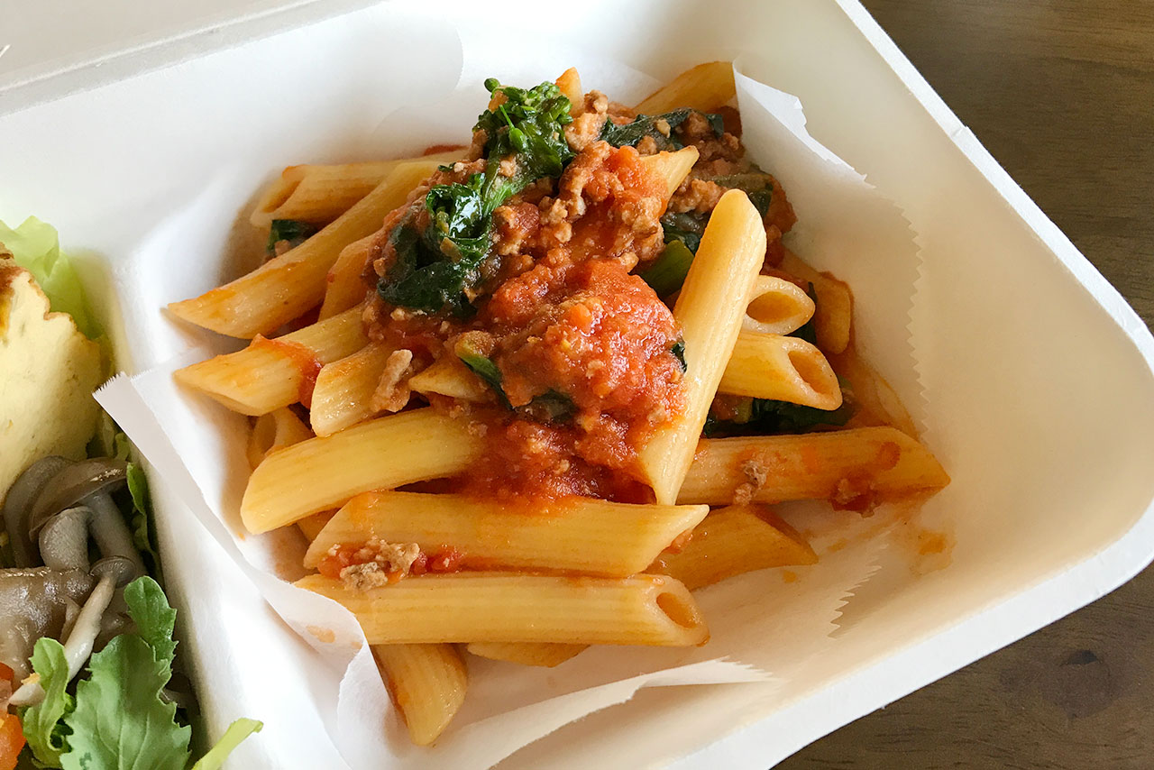 四街道オステリアティモーネ テイクアウトのお弁当はまるでミニコース料理！品数豊富で豪華なペンネセットが本格的で美味しいっ