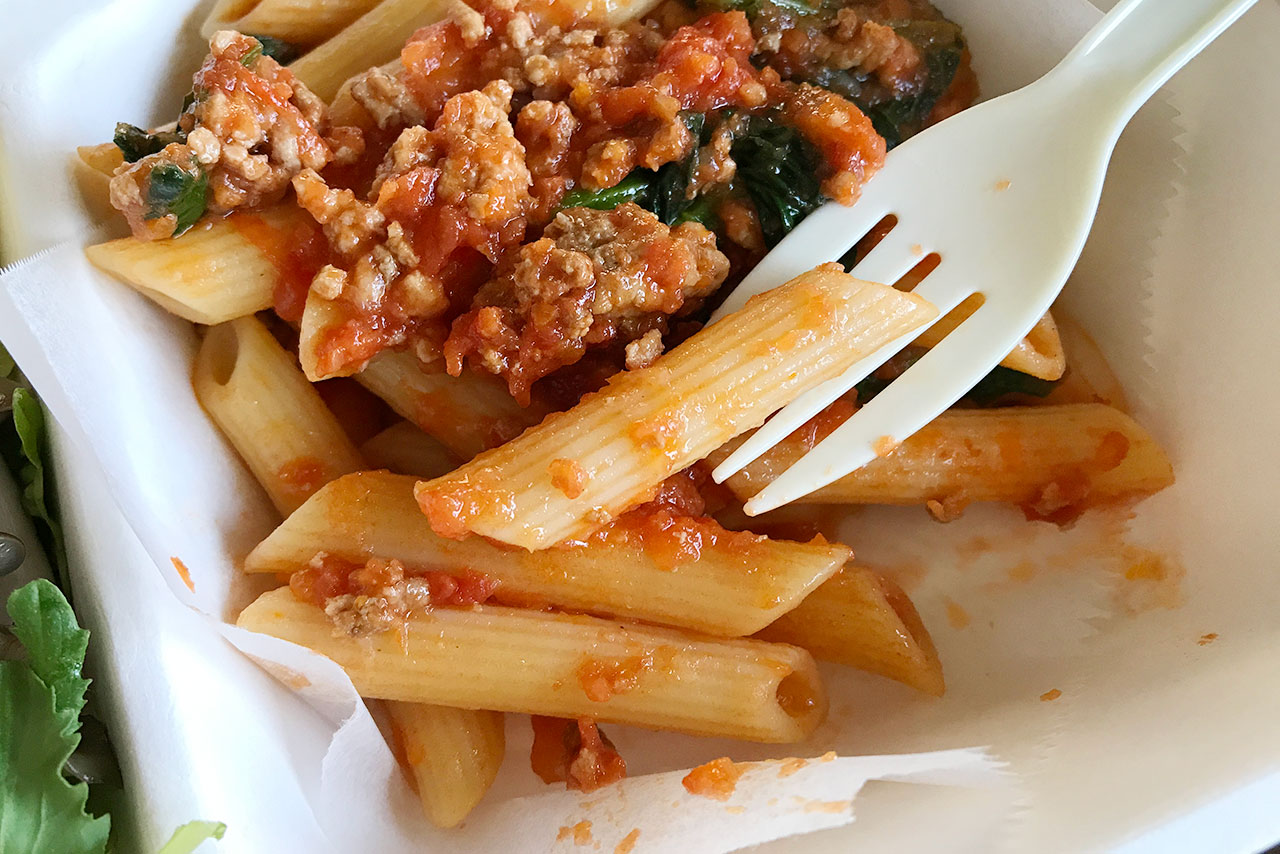 四街道オステリアティモーネ テイクアウトのお弁当はまるでミニコース料理！品数豊富で豪華なペンネセットが本格的で美味しいっ