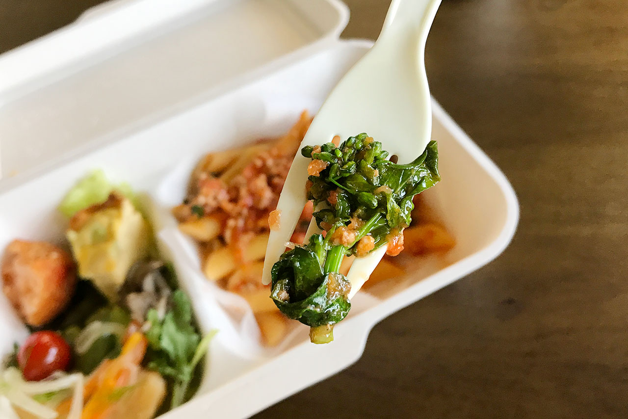 四街道オステリアティモーネ テイクアウトのお弁当はまるでミニコース料理！品数豊富で豪華なペンネセットが本格的で美味しいっ