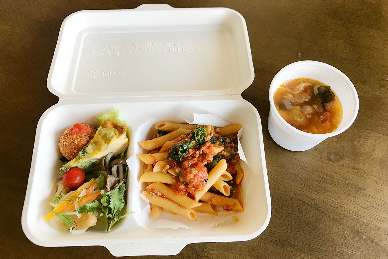 四街道オステリアティモーネ テイクアウトのお弁当はまるでミニコース料理！品数豊富で豪華なペンネセットが本格的で美味しいっ