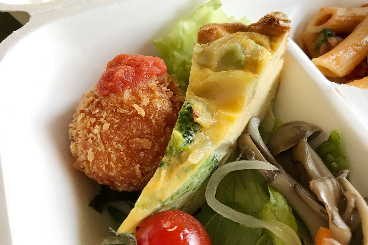 四街道オステリアティモーネ テイクアウトのお弁当はまるでミニコース料理！品数豊富で豪華なペンネセットが本格的で美味しいっ