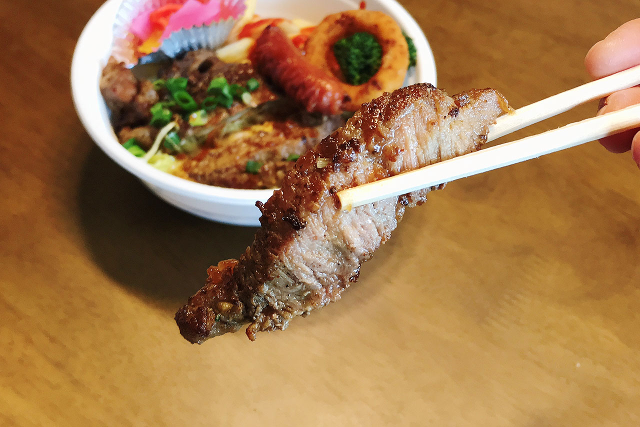 四街道駅近くの洋食ken-ta(けんた)日替わりテイクアウトのステーキ丼はしっとりジューシーな絶品お肉が破壊力抜群だった