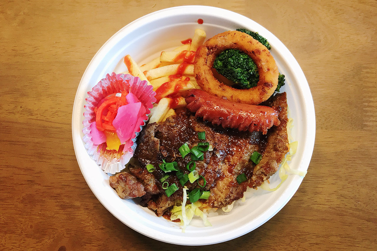 四街道駅近くの洋食ken-ta(けんた)日替わりテイクアウトのステーキ丼はしっとりジューシーな絶品お肉が破壊力抜群だった
