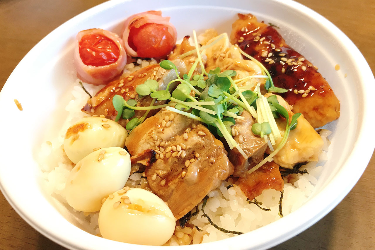 JR四街道駅前の居酒屋 一の酉四街道店で焼き鳥丼をテイクアウト!ボリュームたっぷり全部乗せで大満足&ワンコイン丼もあるよ