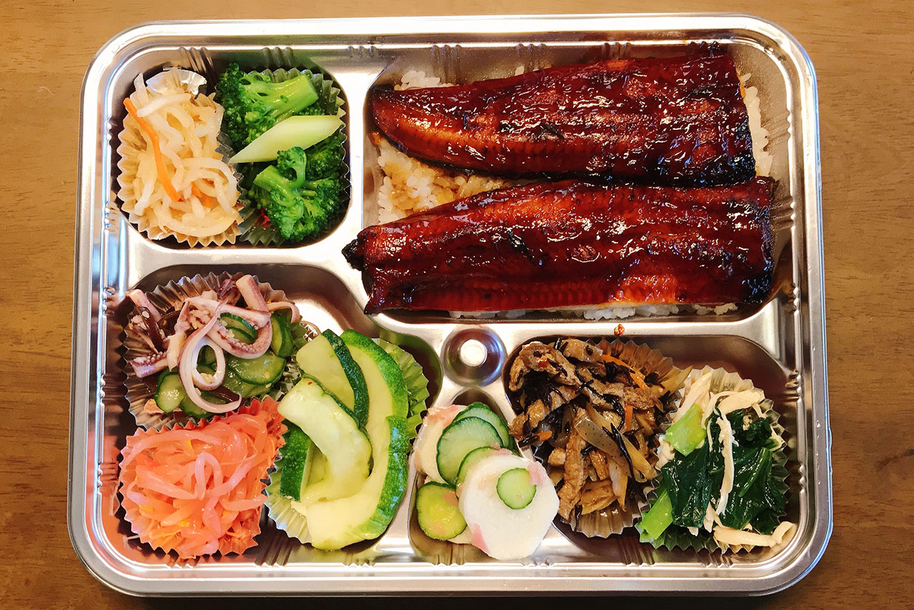 鷹の台 創作れすとらんFURAIBO(フウライボウ)でうなぎ&ローストポーク弁当をテイクアウト!野菜たっぷり色鮮やかな贅沢弁当に大満足