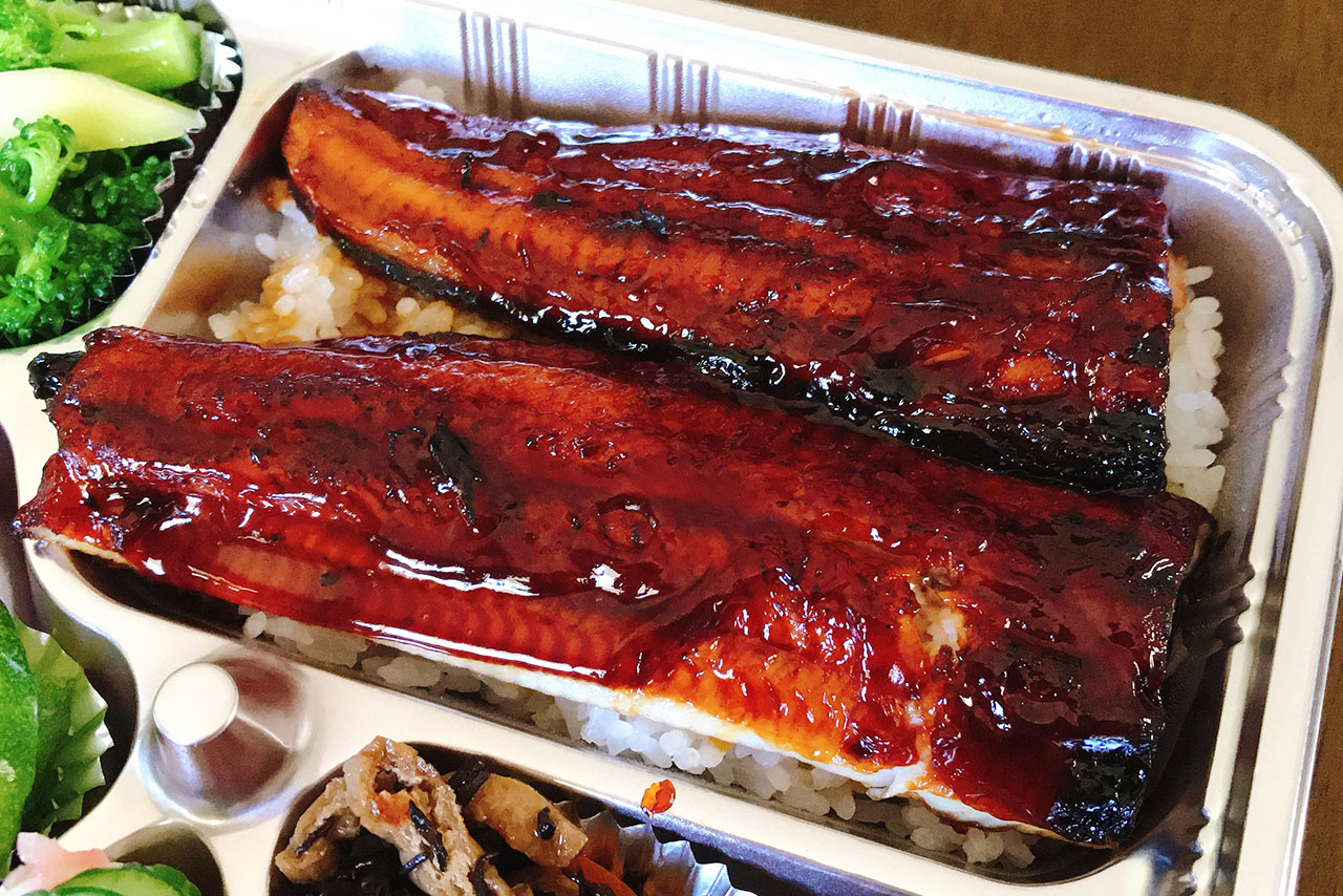 鷹の台 創作れすとらんFURAIBO(フウライボウ)でうなぎ&ローストポーク弁当をテイクアウト!野菜たっぷり色鮮やかな贅沢弁当に大満足