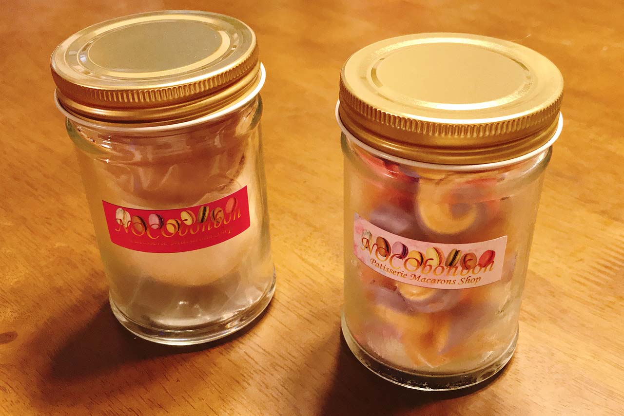 四街道でマカロンの自動販売機を発見!ノコボンボンの瓶入りマカロンとメレンゲ菓子は美味しいだけじゃなくて見た目もかわいすぎた