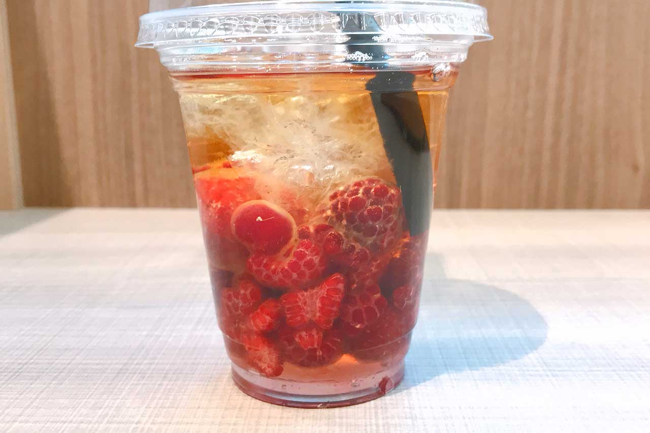 イコアスの大川園 リニューアルでカフェ登場!果実イン紅茶がベリー感満載で予想以上に贅沢すぎた