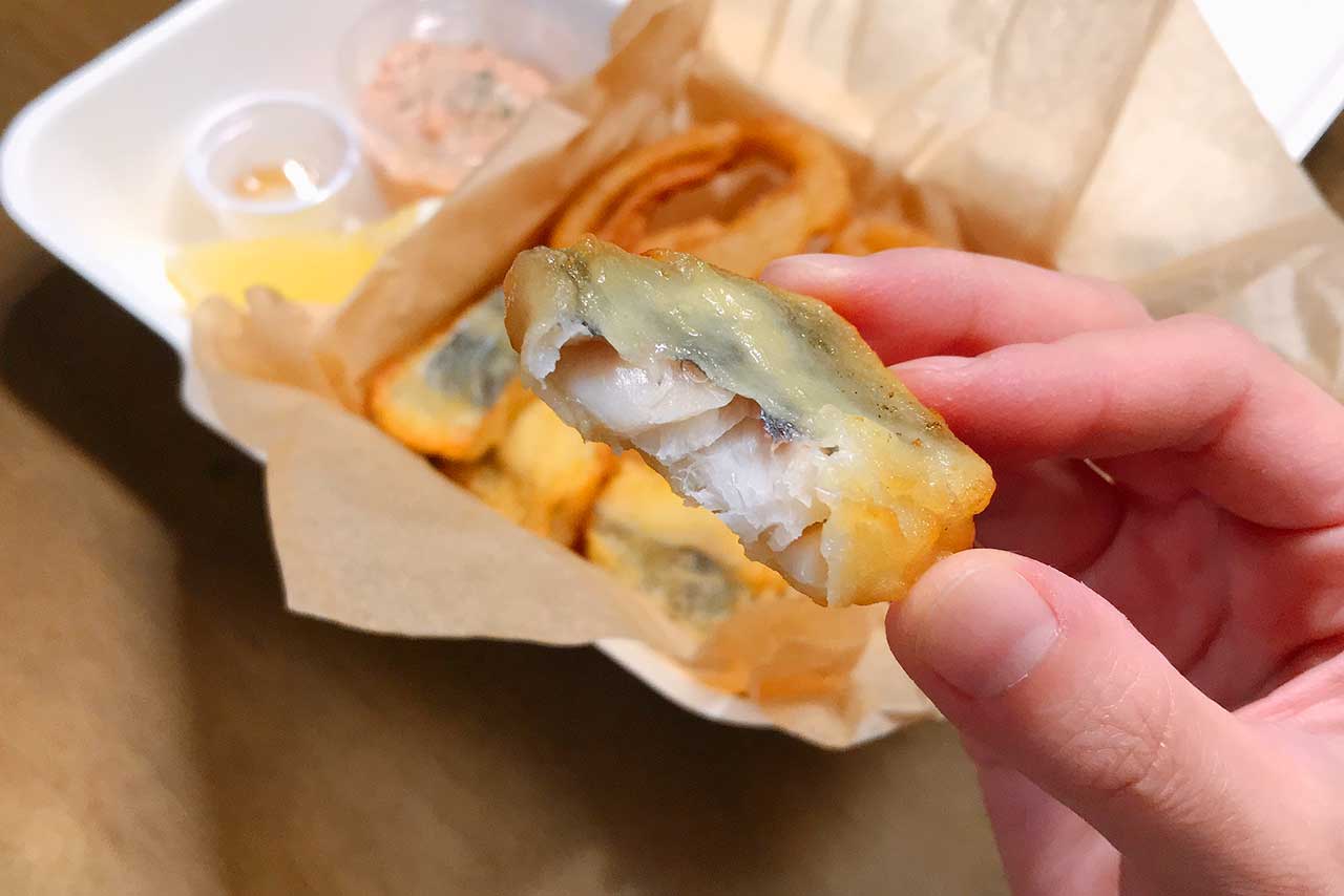 小倉台のルイスクラシックでテイクアウト!本格派フィッシュ&オニオンリングやキッズメニュー追加も