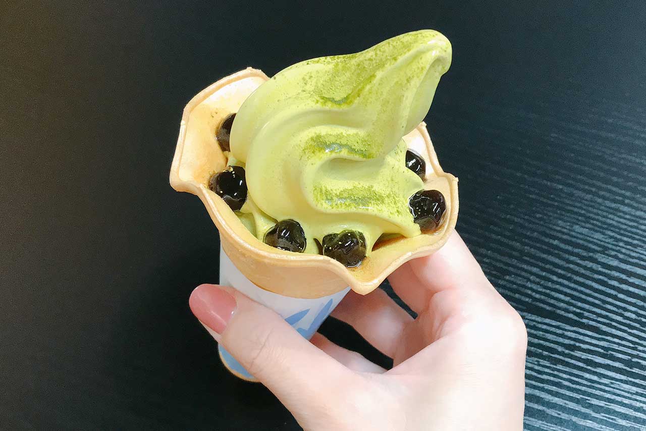 龍翔堂 四街道店の新商品はまさかのソフトクリーム！？台湾直輸入の本格タピオカが味わえる貴重なお店