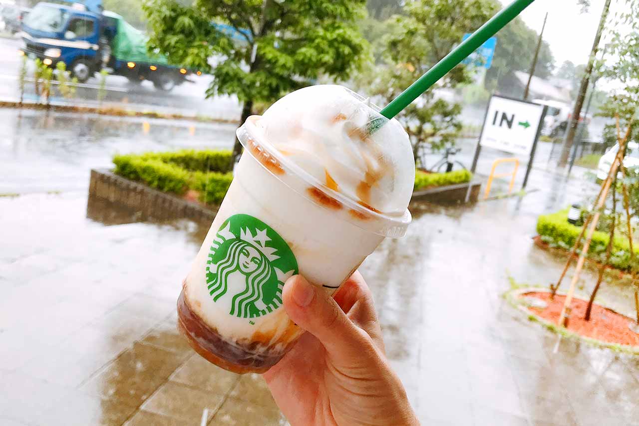千葉のご当地スタバ「なごみ みたらし コーヒークリームフラペチーノ」和風で素朴な甘さが意外な美味しさ!?