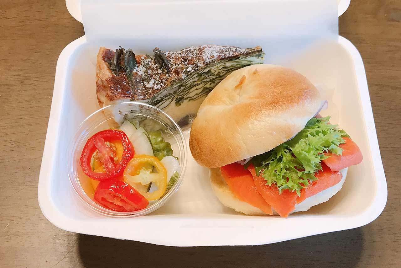 四街道べーぐるきっちんでランチBOXテイクアウトしたよ!見た目は小さいのにお腹いっぱいになるモチモチ食感が魅力的