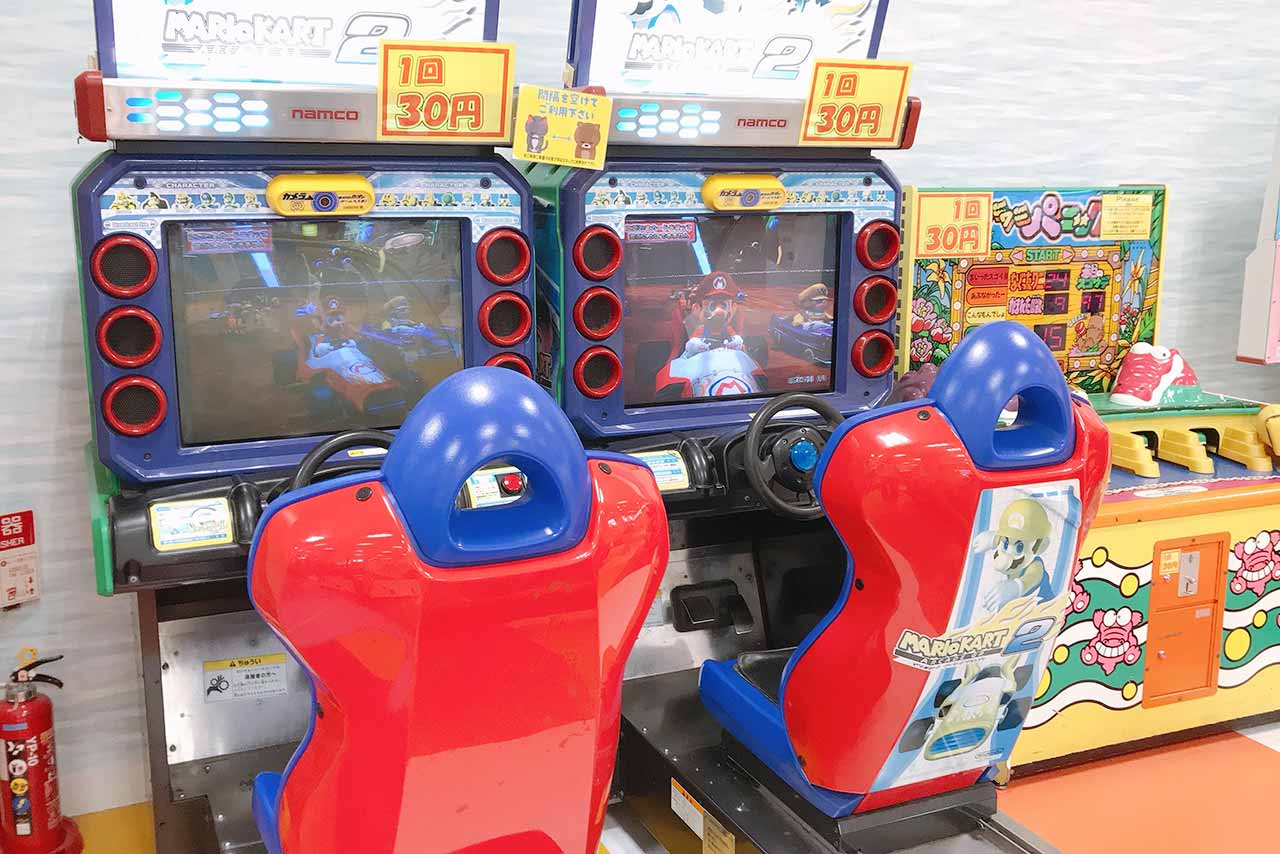 ワンズモールのゲーセンに10円持ってGO!マリオカートもアンパンマンもたっぷり遊べてコスパ最強