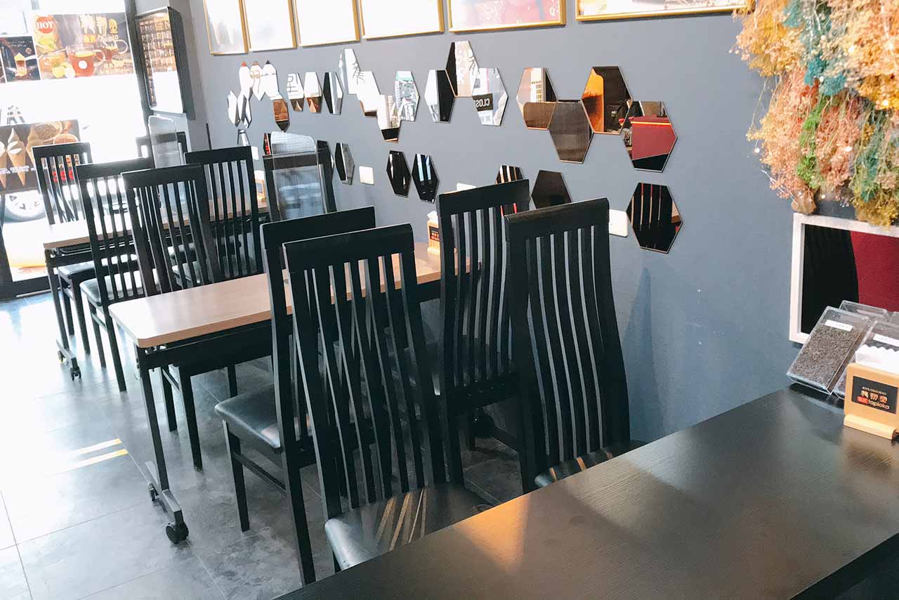 龍翔堂四街道店の新作チョコバナナフルラートはもはや飲むパフェ！はちみつレモンティーとソフトクリームも新登場