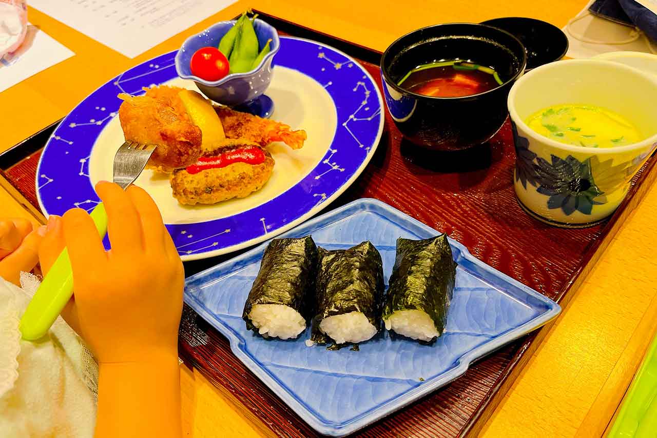 季粋の宿 紋屋の貸切風呂は赤ちゃん連れなら利用マスト！食事もキッズメニューありで助かる