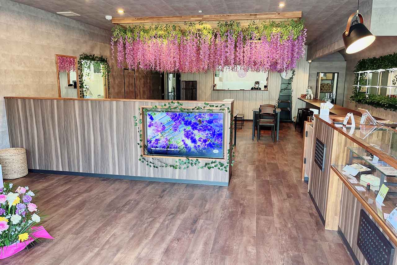 千葉市若葉区にわらび餅 門藤のカフェ「ラ・グリシーヌ」が新規オープン!飲むわらび餅やおにぎりセットもあるよ