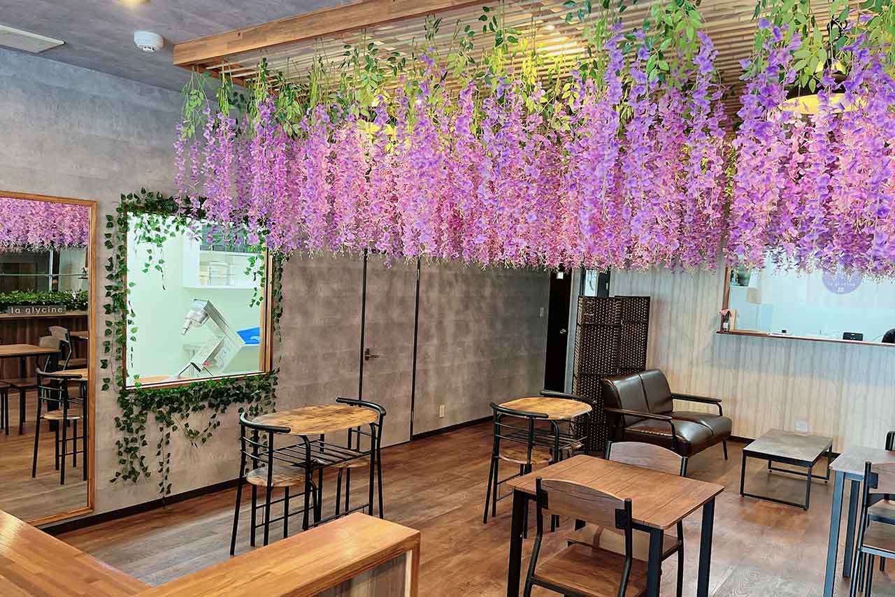 千葉市若葉区にわらび餅 門藤のカフェ「ラ・グリシーヌ」が新規オープン!飲むわらび餅やおにぎりセットもあるよ